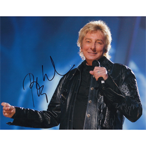 Barry Manilow 12 x 10" Framed Personally Signed Photo Display - 546997
