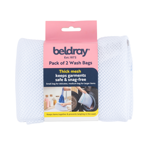 Beldray Pack of 2 Laundry Wash Bags - 560847