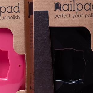 Nailpad Twin Pack Foldable Manicure/Pedicure Surface - Designed to Solve at Home Nail Painting Problems - 561283