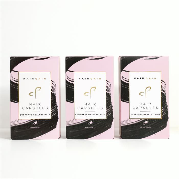Hair Gain Capsules Trio Set - 3 x 60 Capsules - 561351