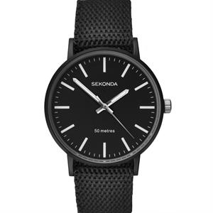 Sekonda Gents Classic Watch with Nylon Reversible Strap - 567660