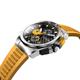 Cadola Gents Peterson J Chronograph Watch with Additional Straps - Mustard Yellow