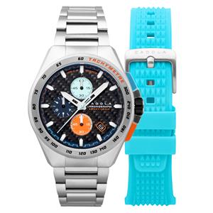 Cadola Gents Peterson J Chronograph Watch with Additional Straps - 572541