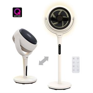 AirCraft LUME Quiet 2-in-1 Air Circulator Fan with Backlight & Remote Control  - 573580