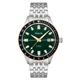 Cadola Gents Tahiti Automatic Watch with stainless Steel Bracelet and Additional Strap - Green