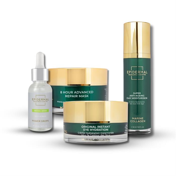 ERC Cellular Renewal 4 pcs Collection - Day Cream, Eye Cream, Retinol Serum and Mask - 4 Piece Collection