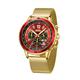 Vickers Armstrong Ltd Ed Chopper Chrono Watch with Milanese Bracelet - 587457