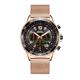 Vickers Armstrong Ltd Ed Chopper Chrono Watch with Milanese Bracelet - 587457