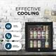 589336 - DMD Glass Mini Fridge 50L (5°C to 10°C) - 2