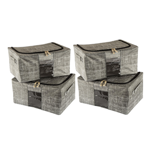 Handy Helpers Collapsible Storage Boxes 4 x 22L - 595701