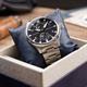 Pegoud Pilotage Power Reserve Automatic Watch with Stainless Steel Bracelet and Complimentary Gift - 598414