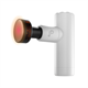 Pulseroll Ignite Mini Massage Gun with 6 Heads including HEAT Attachment and Premium Carry Case - WHITE