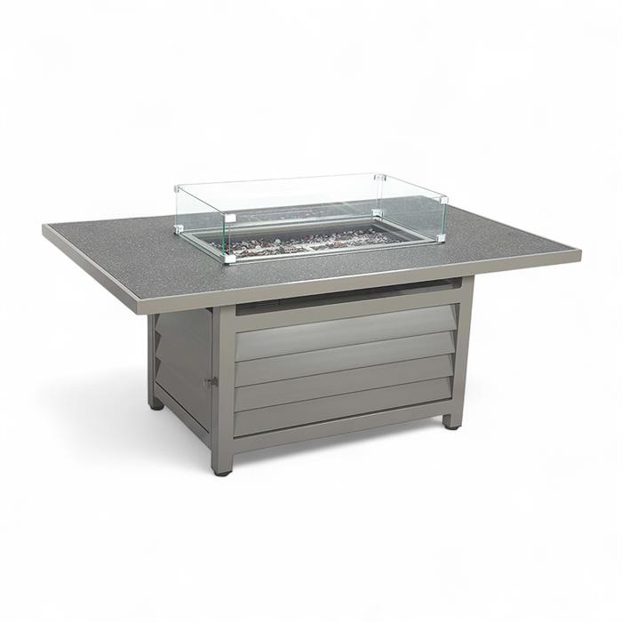 ASPEN Fire Pit Dining Set - 150x90cm Table - 603222