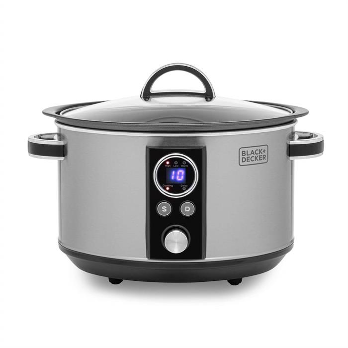 Black and Decker 3.5 Litre Digital Sear & Stew Slow Cooker  - 604104