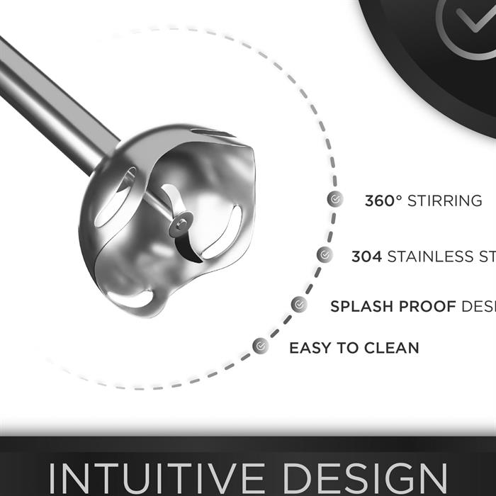 DMD Hand Blender with Accessories - 607084