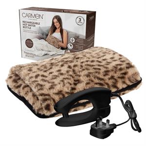 Carmen Rechargeable Hot Water Bottle - Animal Print                - 614905