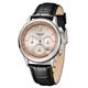 Gamages Of London Ltd Ed Imperium Mecha Quartz Watch with Leather Strap - Steel Rose