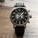 Pegoud Premiere Dual Time Watch with Leather Strap - 627184
