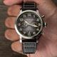 Pegoud Premiere Dual Time Watch with Leather Strap - 627184