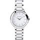 Accurist Ladies Ceramic White Watch with Stainless Steel Bracelet - 639981