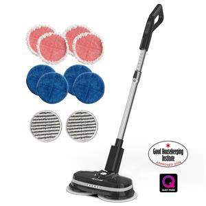 Aircraft PowerGlide Cordless Hard Floor Cleaner and Polisher with 8 Cleaning & Buffing Pads and 2 Scrubbing Pads - 642108