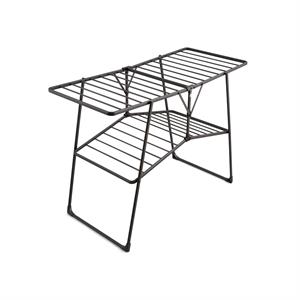 Swan Stealth Easy-Close Outdoor & Indoor Clothes Airer with 25m of Drying space, 20kg Weight Capacity, Anti-Slip Coating and Feet, Easy Storage - 644002