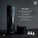 Black Wolf WUSH Re-Chargable Ear Cleaning Device 3 Black Tips, 3 White Tips, 1 x Cup and USB Cable - 644014