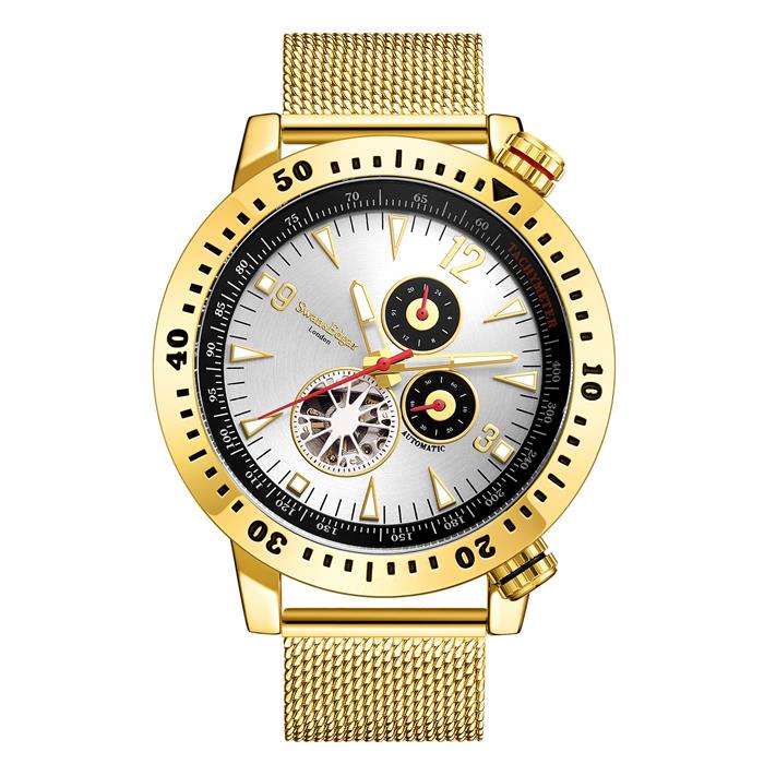 Swan & Edgar Limited Edition Vantage Timer Automatic Watch Gift Set - 647149