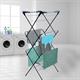 652746 - OurHouse 3-Tier Clothes Airer with 16.5m Drying Space, Foldable Indoor Laundry Dryer Easy Storage, Perfect for Large Loads - 1