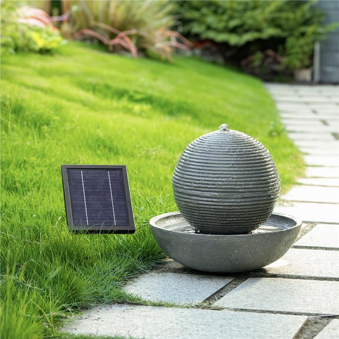 Gardenwize Solar Ball Fountain Water Feature - 655454