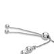 Faith & Brown Italian Crafted Alternating Ball Bead Slider Bracelet in Sterling Silver up to 10" - 679056
