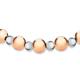 Faith & Brown Italian Crafted Alternating Ball Bead Slider Bracelet in Sterling Silver up to 10" - 679056