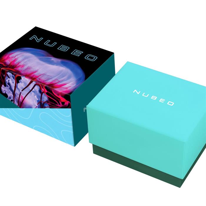 Nubeo Gents Limited Edition Manta Automatic Watch with Stainless steel Bracelet - 679695