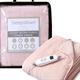 Sleepdown Luxury Micro Fleece Heated Throw with 10 Heat Settings 130 x 160cm - Blush