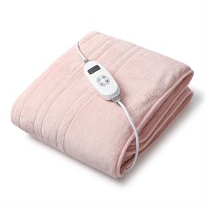 Sleepdown Luxury Micro Fleece Heated Throw with 10 Heat Settings 130 x 160cm - 680856