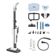 Polti Vaporetto SV660 Steam Mop with Portable Steam Cleaner & 19 Accessories with Complimentary Frescavapor Deodoriser - Steam Mop