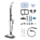 Polti Vaporetto SV660 Steam Mop with Portable Steam Cleaner & 19 Accessories with Complimentary Frescavapor Deodoriser - 687015