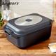 BergHOFF Eurocast  Non-Stick Double Roasting Pan - Suitable for all Hobs and Lightweight - 687663