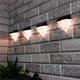 Gardenwize Solar Fence/Wall Diamond Lights - Pack of 8  - 693991