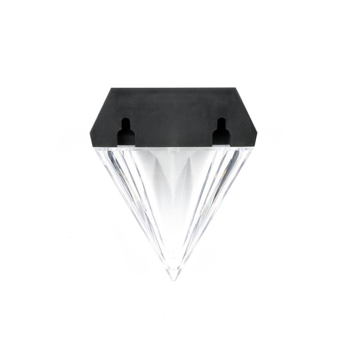 Gardenwize Solar Fence/Wall Diamond Lights - Pack of 8  - 693991