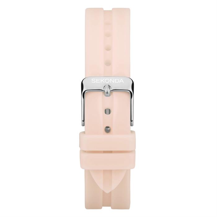 Seksy Ladies Stone Set Watch with Silicone Strap - 700805