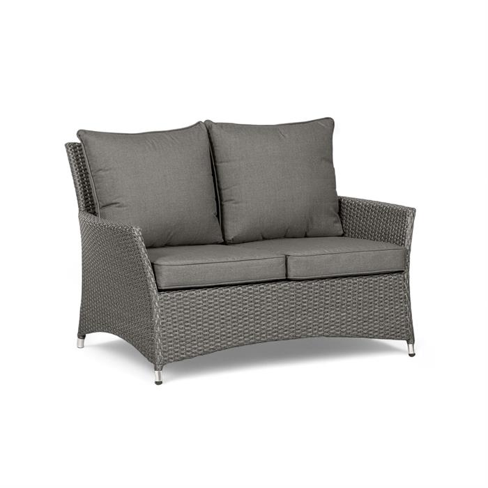 PARIS 4 Seater 4pc Lounging Coffee Set: 2 Seater Sofa, 2 Armchairs with Coffee Table inc Cushions - 701420