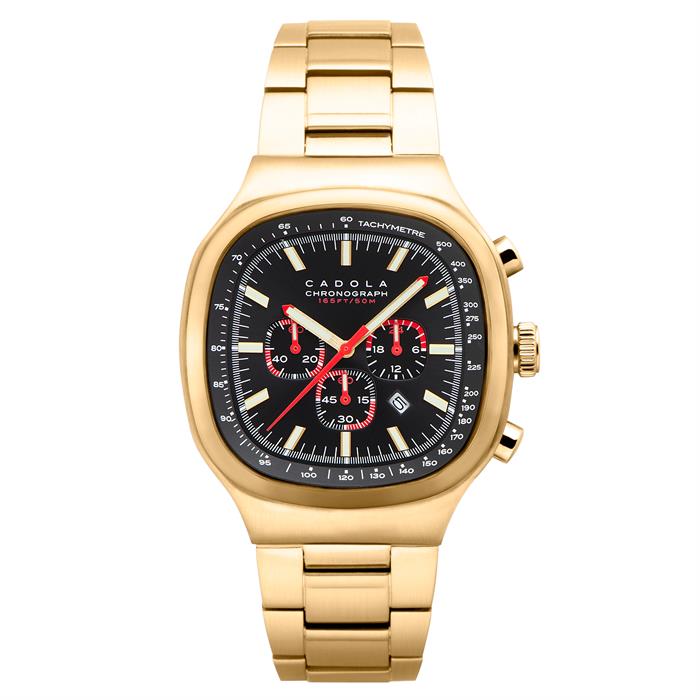 Cadola Gents Hulme Chronograph Watch with Stainless Steel Bracelet - Hulme Chronograph