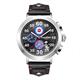 Swan & Edgar Limited Edition Flight  Automatic Watch with Leather Strap - 723472