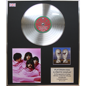 Pink Floyd - 'Division Bell' 24x20" Framed Platinum Disc & Photo Display Ltd Edition of 100 - 724209