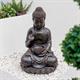 Gardenwize Meditating Buddah Solar Water Feature - Buddah