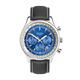 Sekonda Gents Blue Dial Chronograph Watch with Leather Strap - 727283