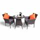 Malaga 2 Seater Fixed Bistro Set - Bistro Set