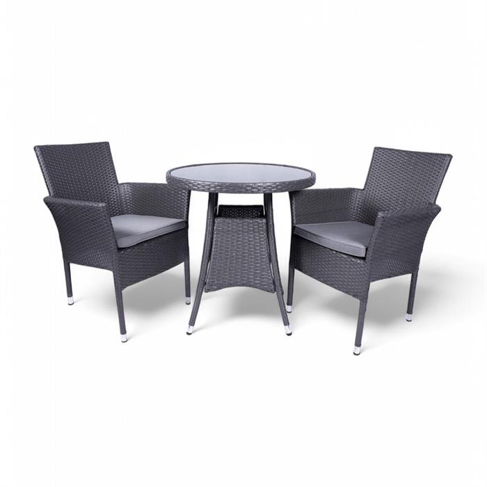 Malaga 2 Seater Fixed Bistro Set - 736816