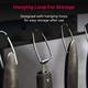 Tower 4 Piece BBQ Tool Set with Hanging Loop, Including Spatula, Fork, Tongs & Basting Brush - 771495